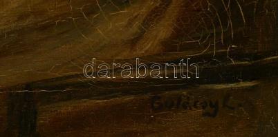 Gulácsy jelzéssel: Szellemidézés. Olaj, vászon, 60×50 cm