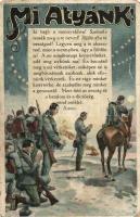 Mi Atyánk!... / WWI K.u.K. military postcard, prayer on the battlefield, L. & P. 1794. (tűnyomok / pinholes)