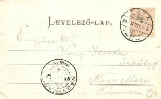 1899 Múlt, jelen, jövő (1805-1855-1905-1930); grafikai  közlekedéstörténet / evolution of transport ...