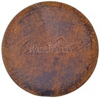 Zimányi Ernő 1935. "Petőfi emlékérem" egyoldalas Br emlékérem, hátoldala gravírozva (68mm/...