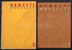 Nemzeti Művészet - Lehel Ferenc naplójegyzetei. 1. -2. füzet.  Összesen 8 füzet  jelent meg. A Címla...