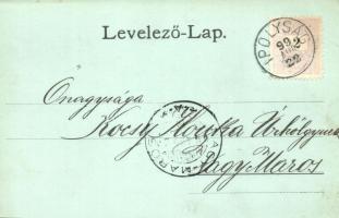 1899 Ipolyság, Sahy; Árvíz. Kanyó A. kiadása / flood