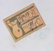 Iparművészi Vállalatos Gorka füles kaspó, mázas kerámia, jelzett, hibátlan, m:15 cm, d:21 cm