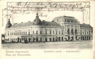 Nagyvárad, Grosswardein, Oradea; Kereskedelmi csarnok / Kaufmannshalle / trading hall, Art Nouveau