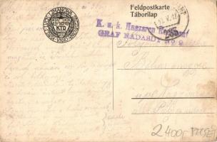 Husaren bei Limanowa / Huszárok Limanowánál / WWI. K.u.K. military, Battle near Limanowa; 'LIMA...