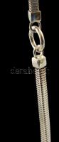 Ezüst(Ag) négyszögletes kétrészes nyaklánc, jelzett, h: 40 cm, nettó: 26,8 g