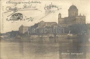 1913 Esztergom, Bazilika, kiadja Stramf Ignác, photo