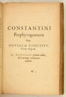 Hungarica: Constantinus Porphyrogenitus: Constantini Prophyrogennetae Imperatoris opera. (Tactica, T...