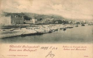 1899 Budapest II. Lukács és Császár fürdő; Edgar Schmidt