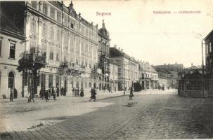 Sopron, Várkerület, Pannónia hotel, Blum Náthán és Fia kiadása (EK)