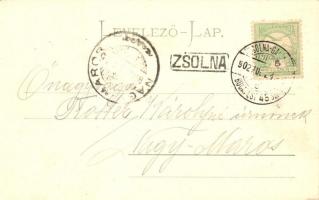 Vágsziklás, Skalka nad Váhom; Szkalka vár. Gansel Lipót / castle