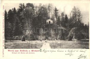 Feistritz am Wechsel, Tempel mit Grotte und Parterre