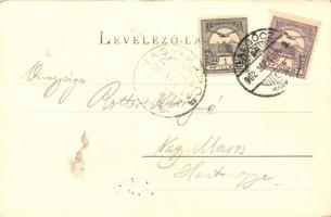 Galgóc, Hlohovec; Vágvölgyi vár, kiadja Szold Jakab / castle