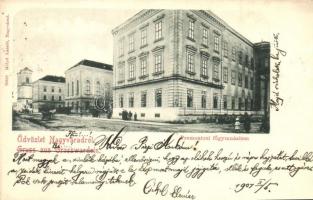 Nagyvárad, Oradea; Premontrei főgimnázium, kiadja Helyfi László / grammar school