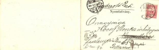 Kassa, Kosice; Fő utca, Nemzeti színház, Eschwig, Mildner Ferencz, Meiself Leo, Novelly Sándor és Bi...