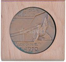 Szovjetunió 1970. "Műkorcsolya és Jégtánc Európa-bajnokság Szentpétervár 1970" Br plakett ...