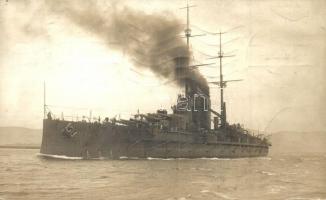 SMS Viribus Unitis a K. u. K. Haditengerészet csatahajója / SMS Viribus Unitis, Phot. Alois Beer