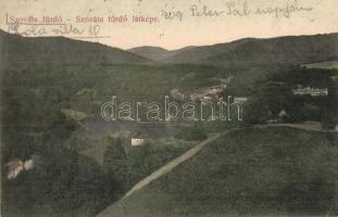 Szovátafürdő, Sovata; Látkép, kiadja Dragomán S. J. / general view (EK)