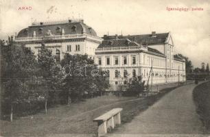 Arad, Igazságügyi palota / Palace of Justice, court (EK)