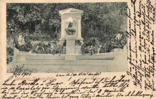 Kolozsvár, Cluj; Erzsébet királyné szobor / statue (kis felületi sérülés / minor surface damage)