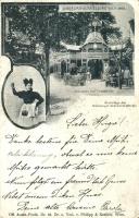 1898 Vienna, Wien; Jubilaums Ausstellung, Brauerei Pottenbrunn / exposition, brewerys pavillon (EK)