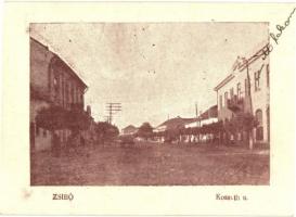 Zsibó, Jibou; Kossuth utca / street (EK)