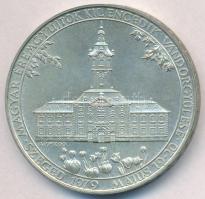 Lapis András (1942-) 1979. "MÉE 9. Vándorgyűlése - Szeged / Szeged pusztulásának és újjászületésének centenáriumi évében" Ag emlékérem (43,47g/0.800/42,5mm) T:2 kis fo. Adamo SG2