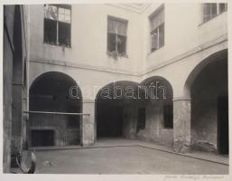 cca 1910 Erdélyi Mór (1866-1934) budapesti fotói, 21 db, hátuljukon feliratozva, 24×29,5 cm