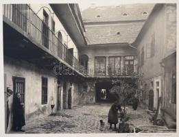 cca 1910 Erdélyi Mór (1866-1934) budapesti fotói, 21 db, hátuljukon feliratozva, 24×29,5 cm