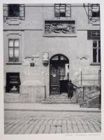 cca 1910 Erdélyi Mór (1866-1934) budapesti fotói, 21 db, hátuljukon feliratozva, 24×29,5 cm