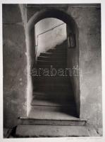 cca 1910 Erdélyi Mór (1866-1934) budapesti fotói, 21 db, hátuljukon feliratozva, 24×29,5 cm