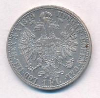 Ausztria 1879 1Fl Ag "Ferenc József" T:1-,2 kis ph.
Austria 1879 1 Florin Ag "Franz ...