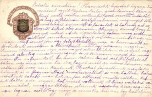 K.u.K. Inf. Regt. 68. Jász Kunok Előre! Rokkantak, özvegyek és árvák javára segélylap / WWI Hungarian infantry regiment charity card, Emb. (fl)