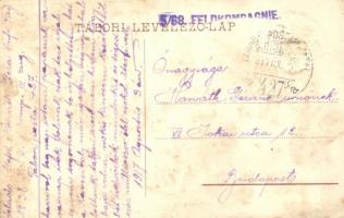 K.u.K. Inf. Regt. 68. Jász Kunok Előre! Rokkantak, özvegyek és árvák javára segélylap / WWI Hungaria...