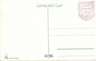 Érsekújvár, Nové Zamky; Nyitra folyó, híd / riverside, bridge, 'Antal Dénes tanító könyvtára�...