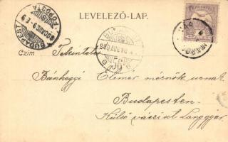 Kolozsvár, Cluj; Babos Palota, Szent Mihály templom, Süket némák intézete / palace, church, deaf-mut...