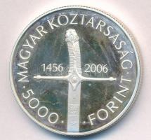 2006. 5000Ft Ag "Nándorfehérvári diadal" tanúsítvánnyal T:1(PP) fo.
Adamo EM204