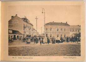 Pöstyén, Piestany; 18 lapos pöstyéni városképes leporellófüzet, hiányzó előlappal / Booklet and lepo...