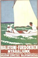 Balatonfüred, Balatoni fürdőkben nyaralunk! Minden fürdőről szívesen ad értesítést a Balatoni szövetség reklám s: Voit