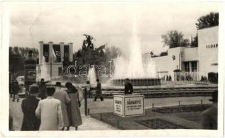 1941 Budapest XIV. Nemzetközi vásár, Harmatvíz reklám, So. Stpl