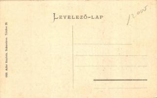 Algyógyfürdő, Geoagiu; Reisner J. vendéglő, bor és sör csarnoka. Adler fényirda / restaurant, beer a...