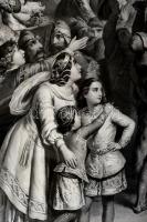 1854 Árpád fejedelemmé választása. A Pesti Műegyesület tagjainak 1854. évre. Nagyméretű könyomatos k...