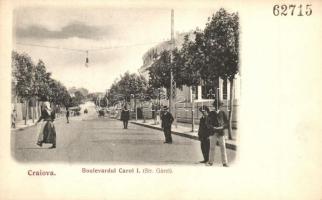 Craiova, Boulevardul Carol I (Str. Garei) / street view