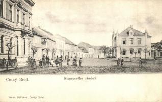 Cesky Brod, Komenskeho námestí; Eman Diblicek / square