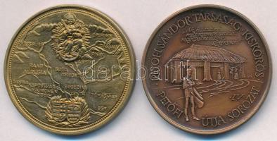 Bognár György (1944-) 1987. "Hungaria Eliberata 1683-1699 - Eger MÉE 1987" Br emlékérem (4...