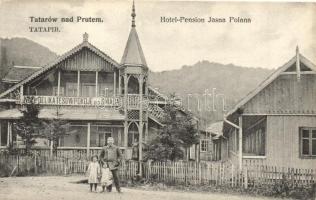 Tatariv, Tatarów nad Prutem; Hotel Pension Jasna Polana / hotel, shop