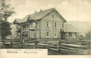 Mykulychyn, Mikuliczyn; Willa ks. Halajczuka / villa