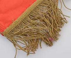 1898 Szabadság- Egyenlőség-Testvériség 1848-1898. Két szövet kokárda, valamint nemzetiszín drapéria....