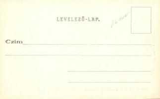 Kolozsvár, Cluj; Kegyesrendiek temploma, New York szálloda, utcakép, Mezőgazdasági Bank, gyógyszertá...