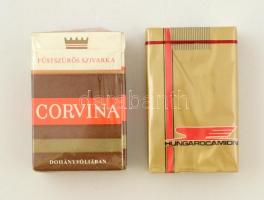 Hungarocamion és Corvina bontatlan cigaretták, 2 csomag